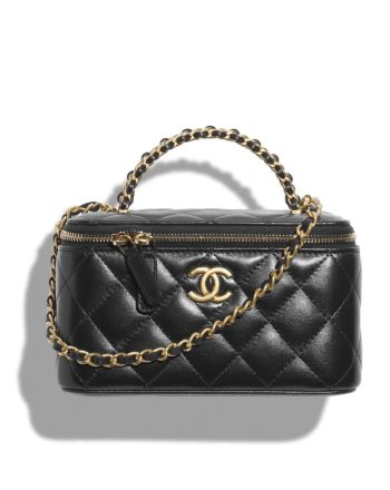 Chanel Chain Makeup Bag AP3012 Black
